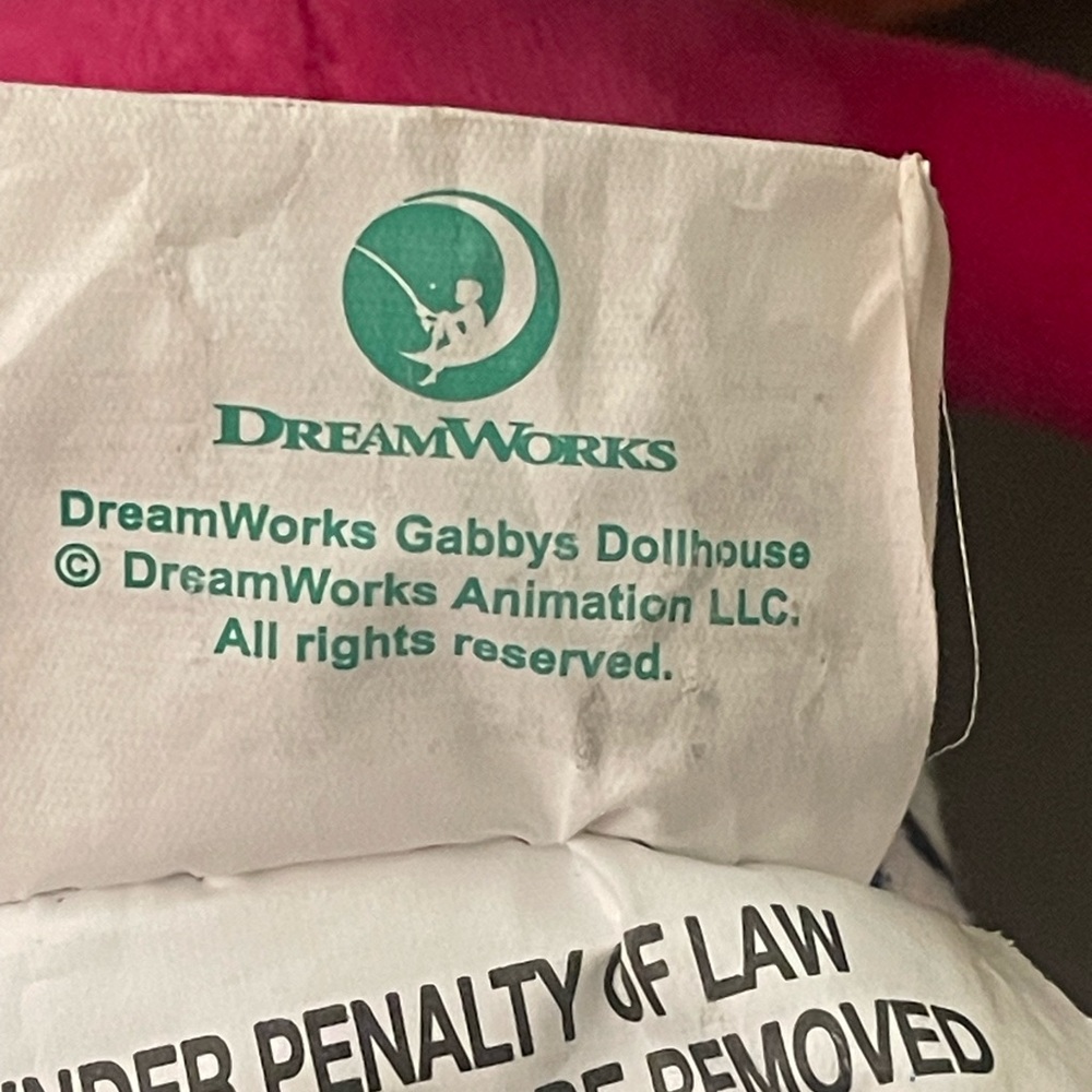 Dreamworks Pink and Blue Gabby’s Dollhouse Gabby 14” Plush Doll - Picture 7 of 11